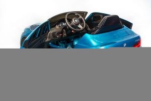 Детский электромобиль Toyland BMW X6M mini Синий фото №6