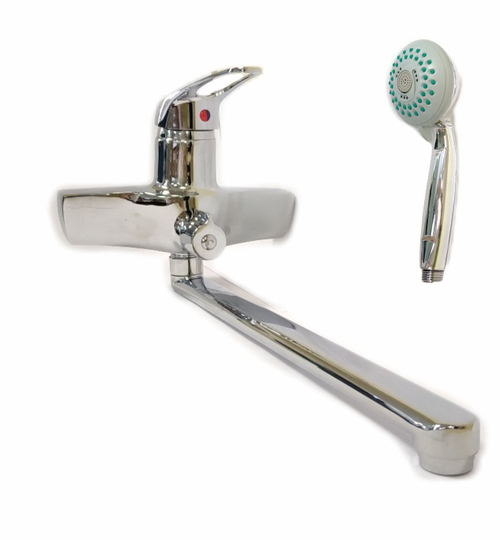 Смеситель для ванны aQuaDv, излив L-обр. 35см 710-01