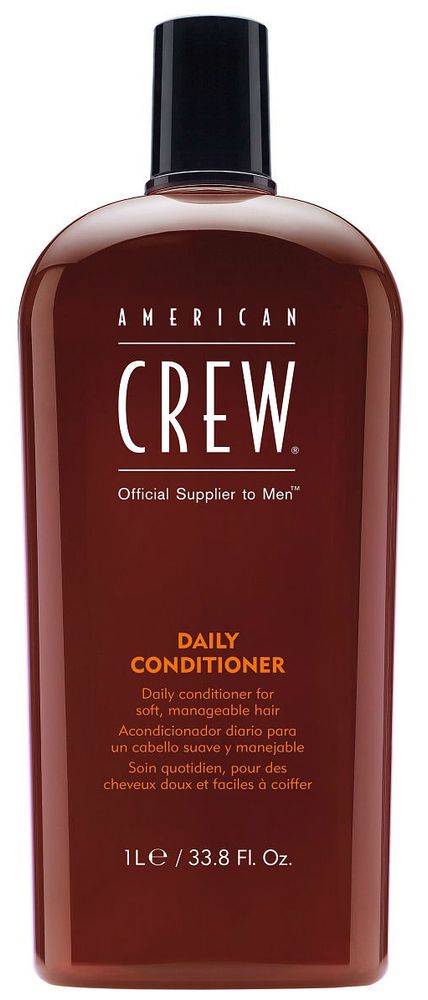 American Crew Увлажняющий кондиционер Daily Conditioner 1000 мл + фирменный стикер