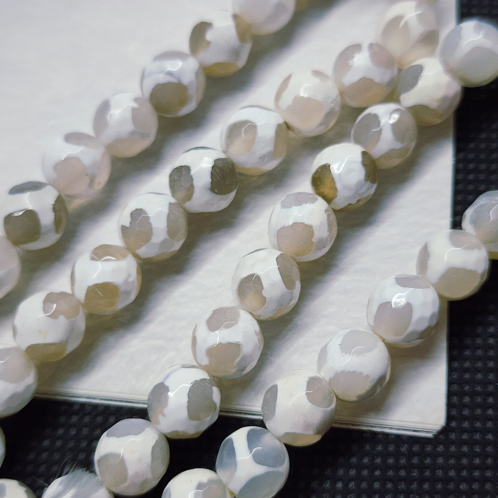 Агат "черепаховый", бусина 8мм, штучно