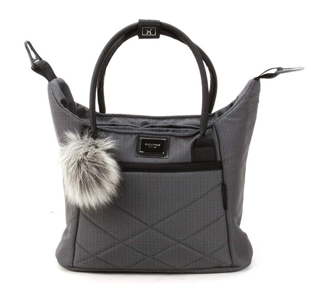 Детская коляска Adamex Quantum 2 в 1 Q-TK57 TIP (Т.СЕРЫЙ)