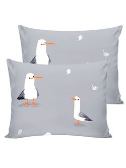 Постельное белье Simple House "Кэмпбелл" семейное   наволочки 50х70 2шт Простынь на резинке 160х200 см  Пододеяльник 145х215 см(2шт)