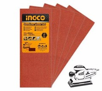 Шлифовальная бумага комп. 5шт P120 264х115мм INGCO AKFS264115