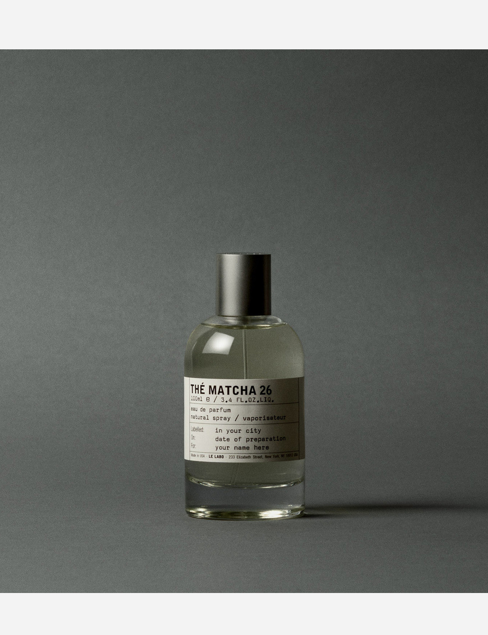 Духи Le Labo "Thé Matcha 26"