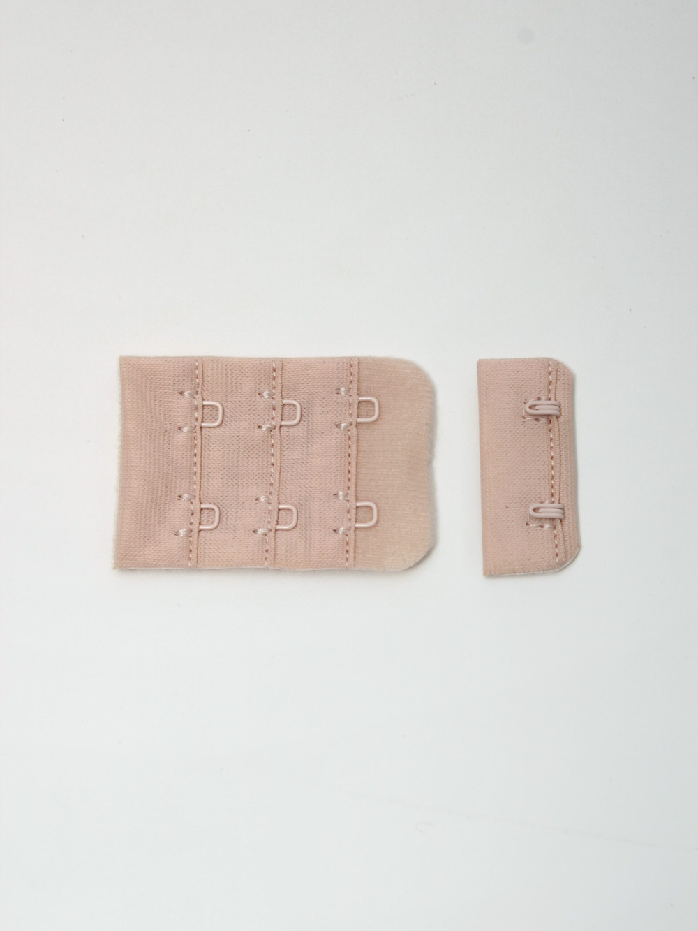 Застежка для бюстгальтера цвет серебристый пион с крючками 2х3