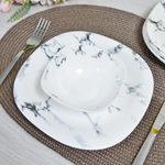 Столовый набор 18 предметов 18PC LFP "MARBLE" квадрат (99325)
