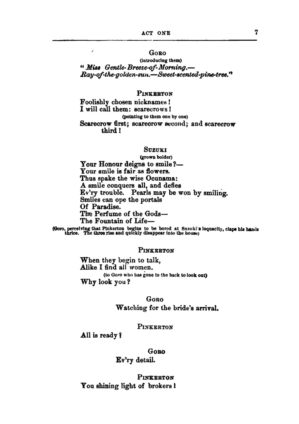 Madam Butterfly. a Japanese tragedy founded on the book by John L. Long and the drama by David Belasco | Giacomo Puccini