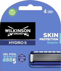 Wilkinson Sword кассеты Hydro-5 Skin Protection Regular 4шт