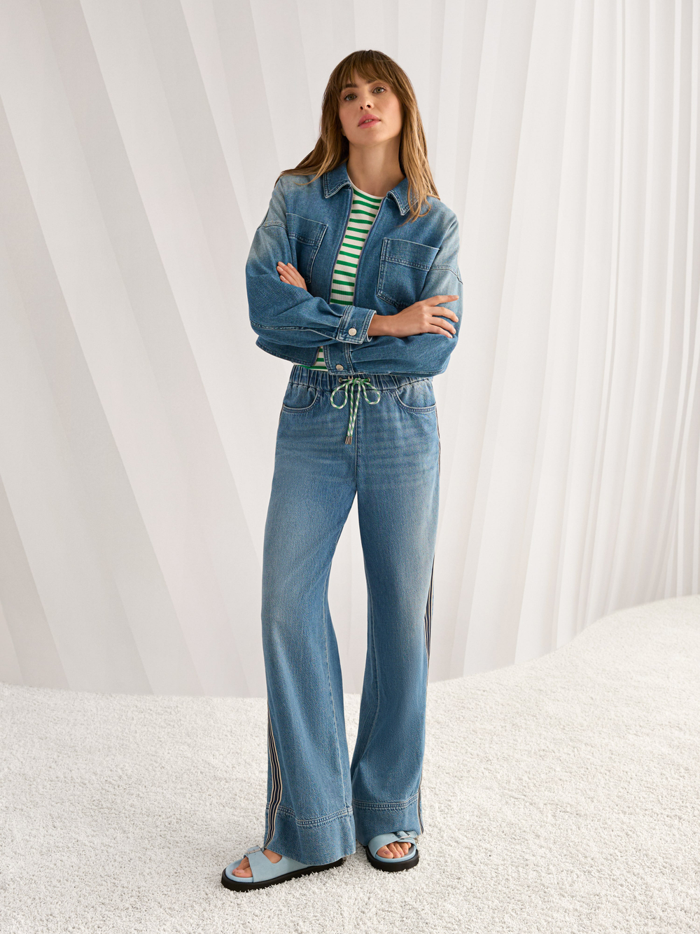 Лонгслив из хлопка