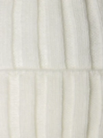 Шапка зимняя детская с помпоном на завязках и снуд