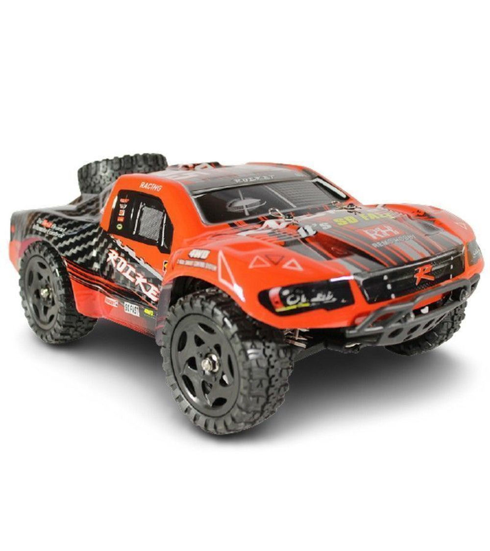 Радиоуправляемый шорт-корс Remo Hobby Rocket V2.0 (красный) 4WD 2.4G 1/16 RTR