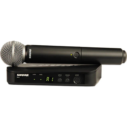 SHURE BLX24E/SM58-M17 662-686 MHz - вокальная радиосистема с капсюлем динамического микрофона SM58