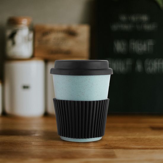 Стакан из бамбукового волокна 400 мл. Kamille KM 1135 с крышкой