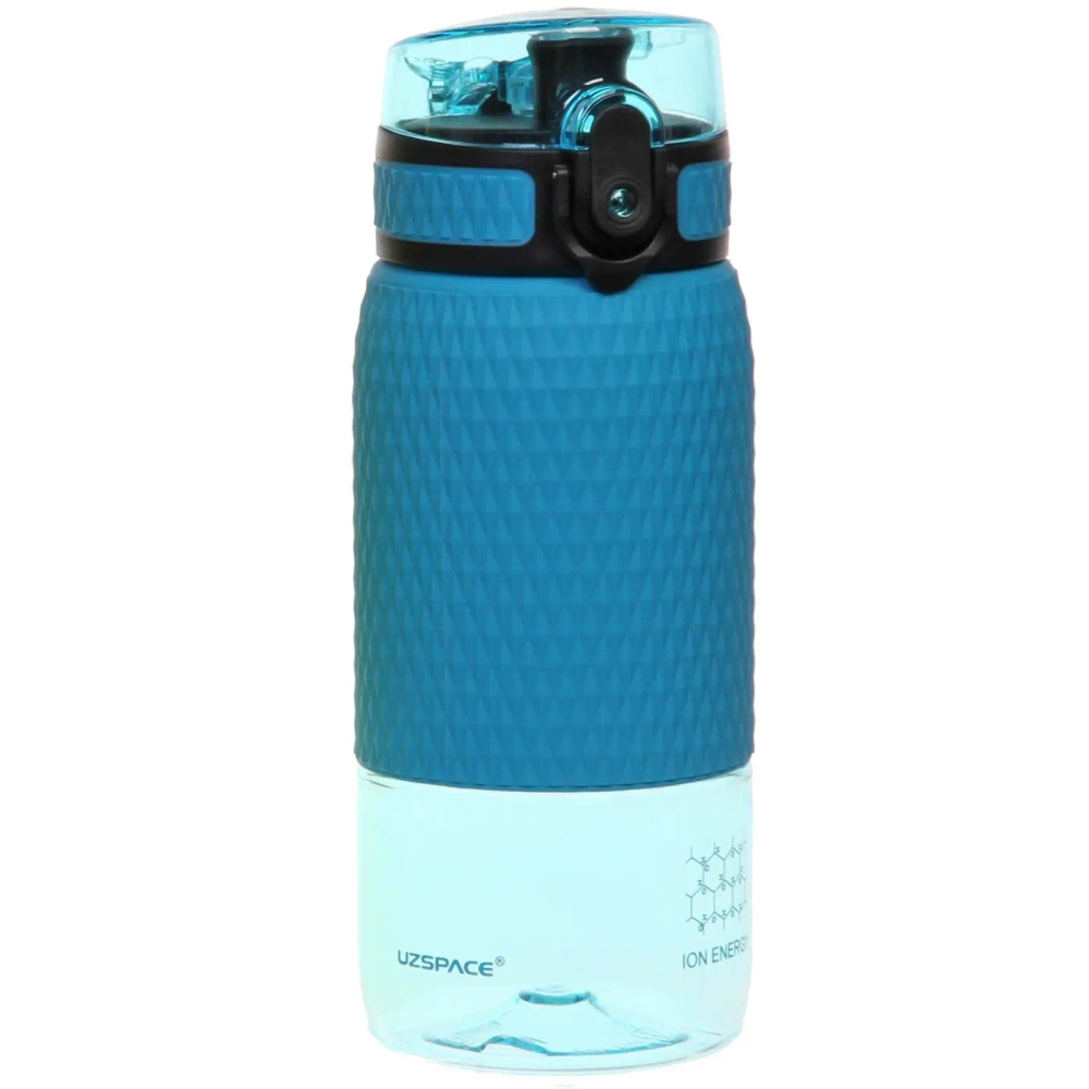 Бутылка спортивная UZSPACE Diamond 5055 с емкостью для фруктов (350 мл)