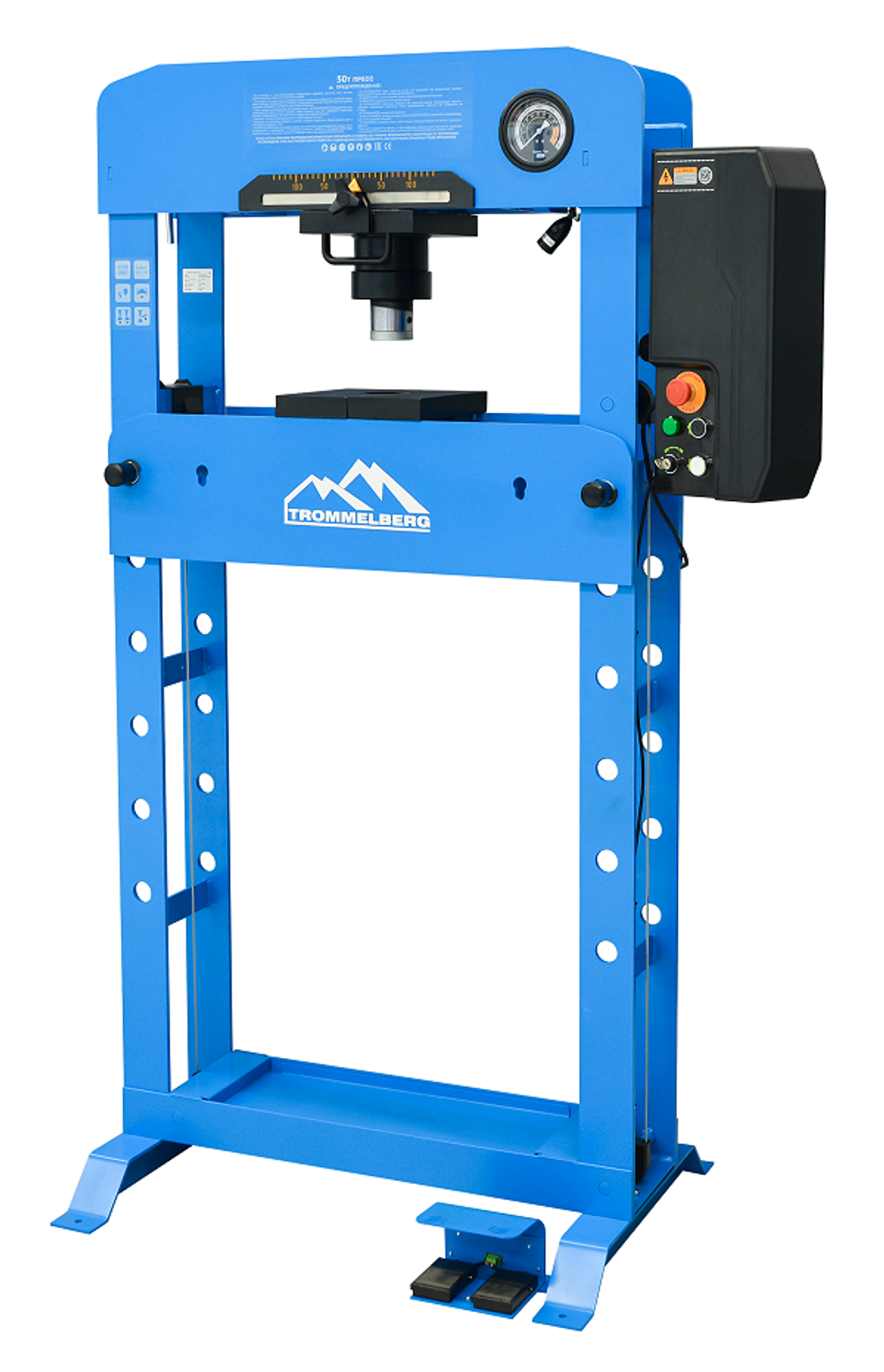 Пресс напольный электрогидравлический Trommelberg на 50 тонн