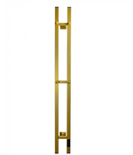 Полотенцесушитель электрический с/т Comfysan Alto EC-2 120/10, MAT GOLD RAL