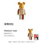 Дизайнерские игрушки BE@RBRICK x KITH 1000% KITH x MEDICOM TOY Desert 1000% 70cm, Desert-1000%