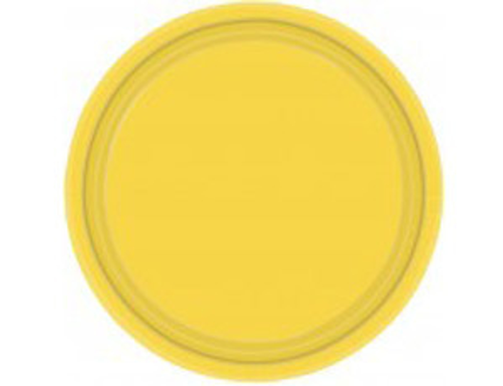 Тарелки Yellow Sunshine (Желтый), 17 см, 8 шт.