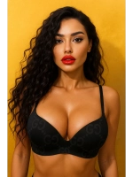 Бюстгальтер без косточек с паралоном декольте CD