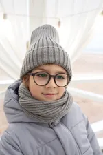 Шапка ko-ko-ko Утеплённая Sharkskin Серая