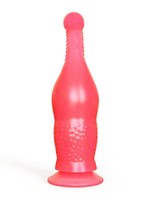 Анальный стимулятор LOVETOY на присоске, розовый, ПВХ