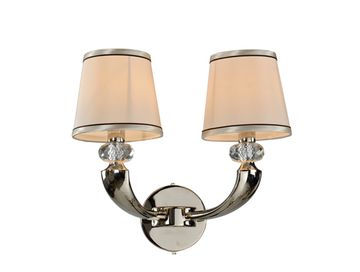 Бра 2*Е14 11602/A никель Sintia Newport