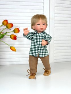 Кукла D Nenes виниловая 34см Marco (022215)