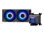 Водяное охлаждение для CPU MAG CORELIQUID A15 240 Socket Intel/AMD, ARGB, Fan 2x120см Черный