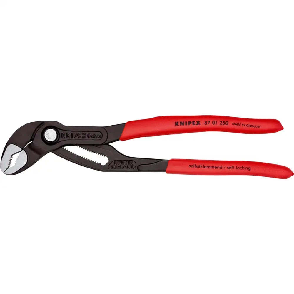 Клещи трубные Cobra® черненая 250 мм Knipex 87 01 250