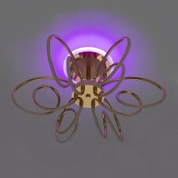 Citilux SALMA SMART CL224A162 RGB LED Умная люстра Золото