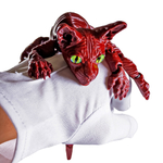 Подвижный кот Сфинкс, игрушка антистресс, бордовый