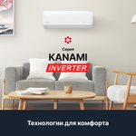 Настенная сплит-система Kentatsu Kanami Inverter KSGAA21HZRN1/KSRAA21HZRN1