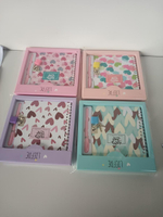 Набор блокнот 12,5*12см с ручкой "Сердечки" в коробке