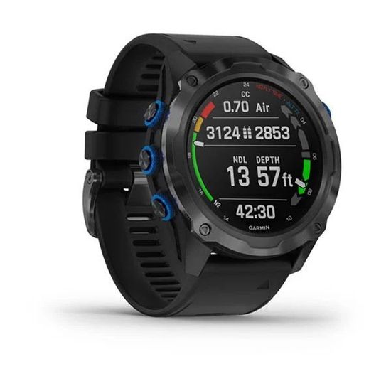 Умные часы Garmin DESCENT MK2I титановые с DLC-покрытием