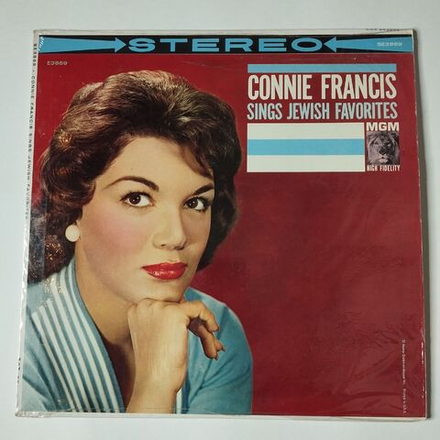 Винтажная виниловая пластинка LP Connie Francis With Geoff Love And His Orchestra Sings Jewish Favorites (USA 1960)