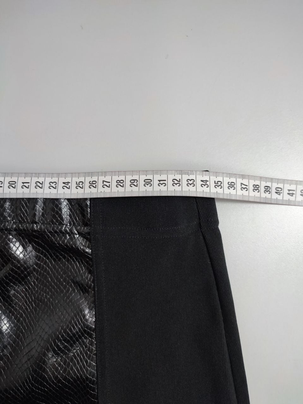 Юбка стильная комбинированная 42 размер