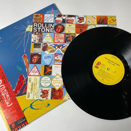 Винтажная виниловая пластинка LP The Rolling Stones Still Life (American Concert 1981) (Japan 1982) (Obi)