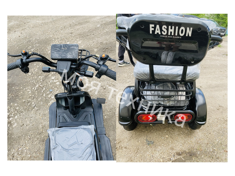 Трицикл Электроскутер 1000W 20Ah