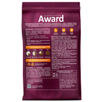 Сухой корм AWARD Hairball & Indoor для взрослых кошек для выведения шерсти с уткой и индейкой с добавлением зеленой чечевицы и Юкки Шидигера 400г