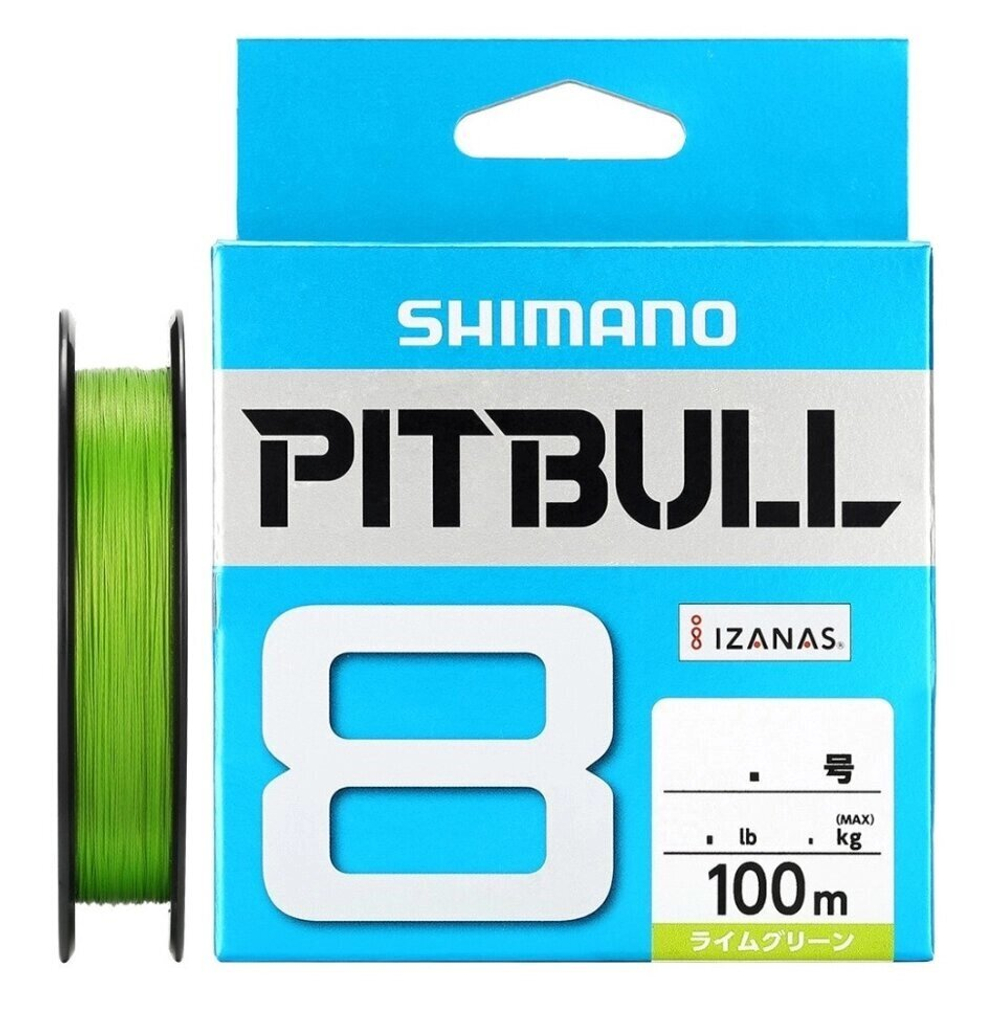 Плетеный шнур Shimano S PitBull 8 PE 1,5 200m Green