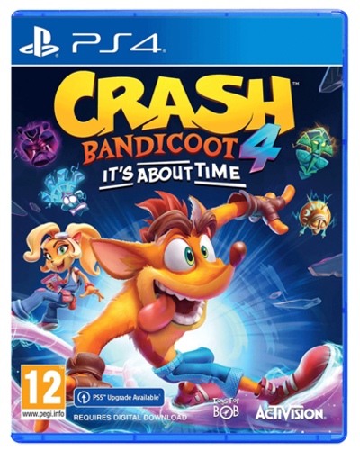 Игра Crash Bandicoot 4 It's About Time (Русская версия) для PlayStation 4