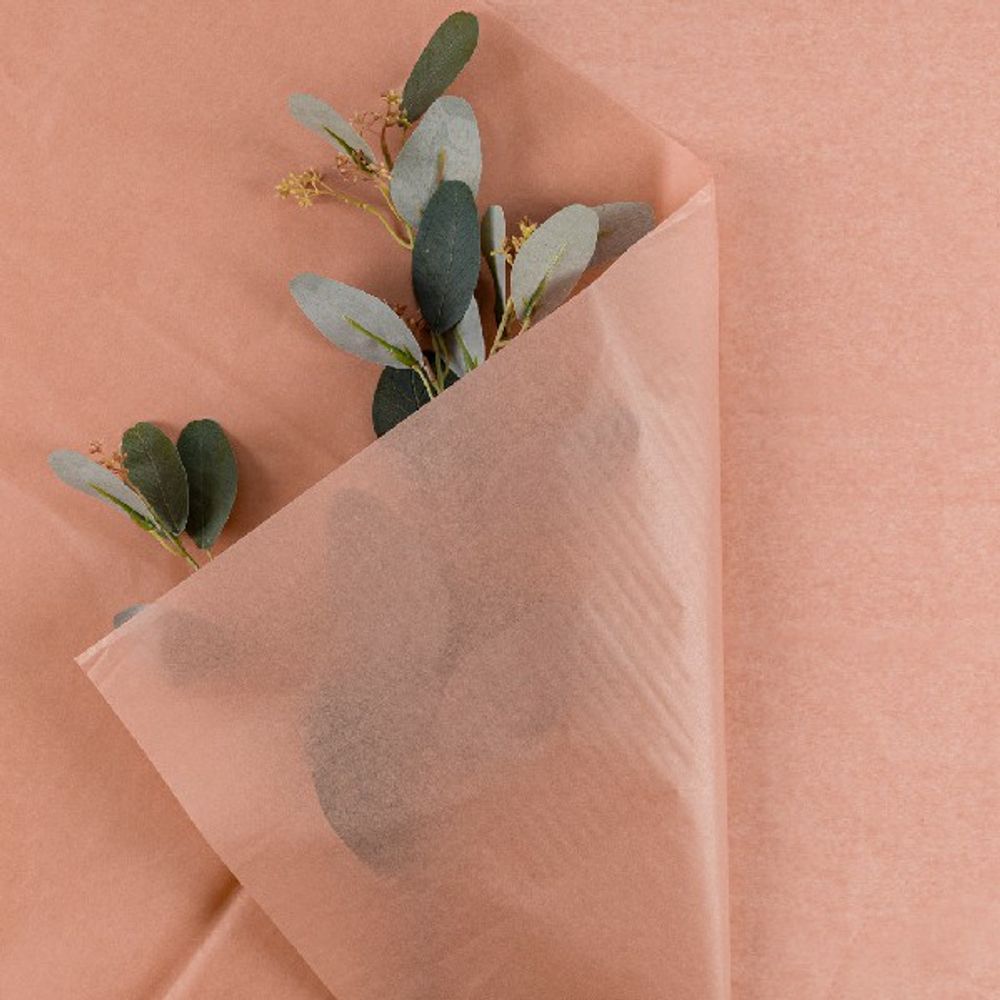 Бумага тишью "Нежность" 50*70см Миндальная (40л)