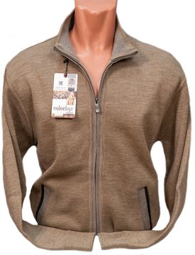 p-p 54-60. Жакет шерстяной "COLORBAR" Турция. Разъемный замок. BATAL