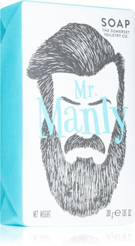 The Somerset Toiletry Co. Mr Manly Sage - элитное мужское мыло /   200  g  / GTIN 639136519737