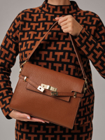 Кожаная сумка Deboro 31116 фундук