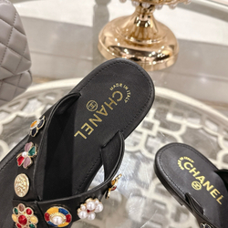 Chanel Slides (2 colors)