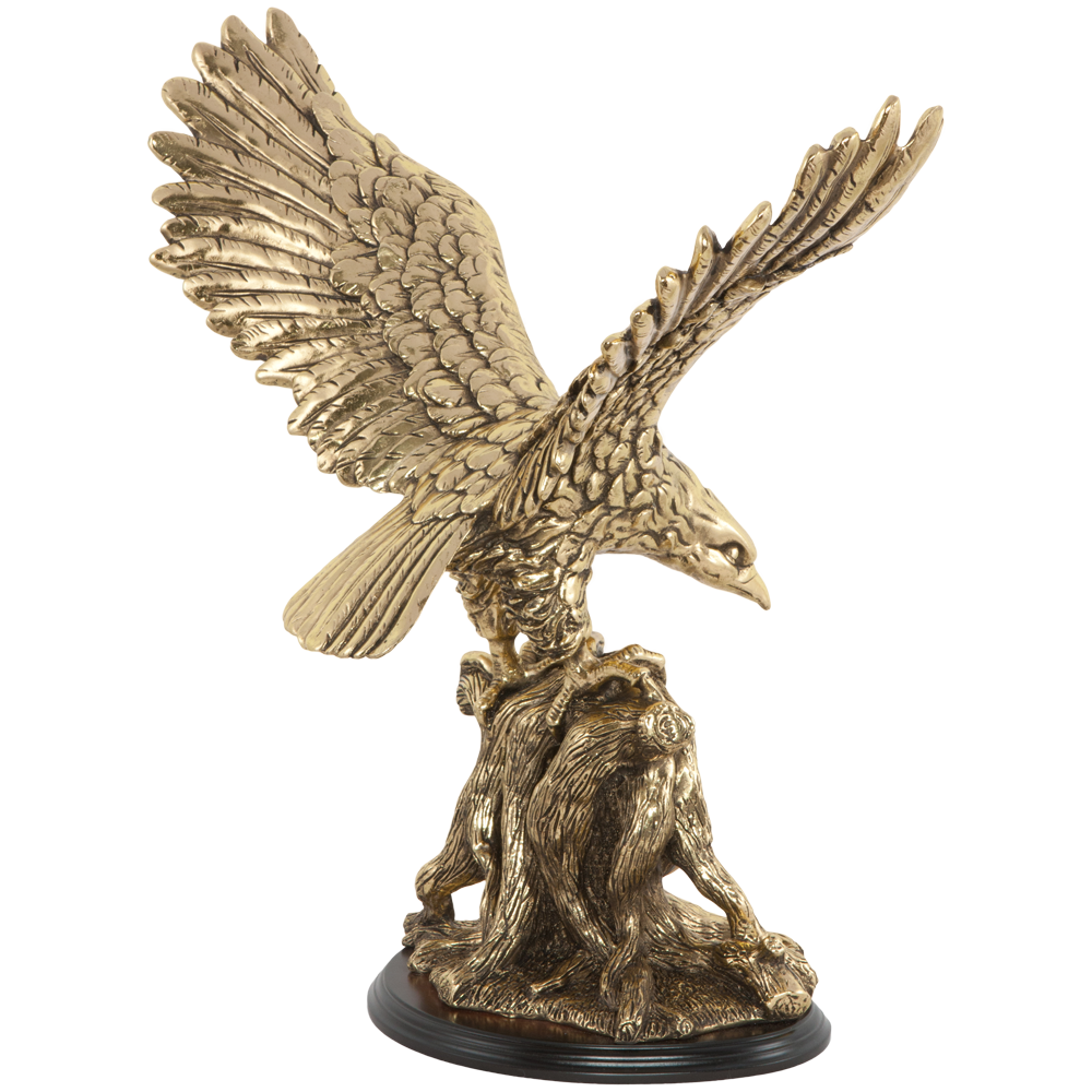 Часы настольные Орел Бронза