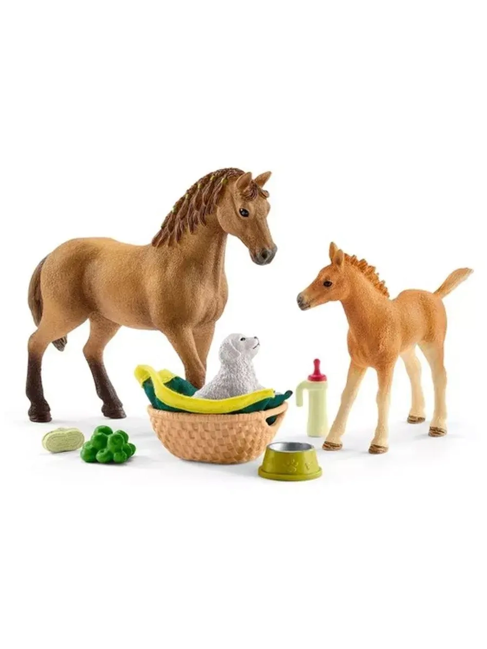 Набор Сара ухаживает за детенышами Schleich 42432