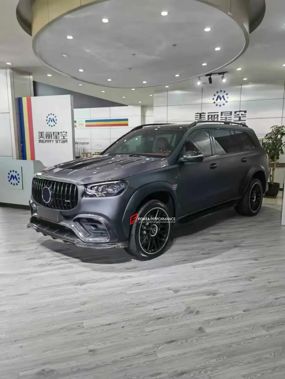 Карбоновый обвес для MERCEDES-BENZ GLS63 AMG X167 2020+ Мерседес Бенц ГЛС