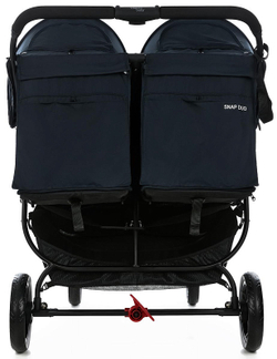 Прогулочная коляска для двойни Valco baby Snap Duo Flatt Matt/Deep Blue N0426